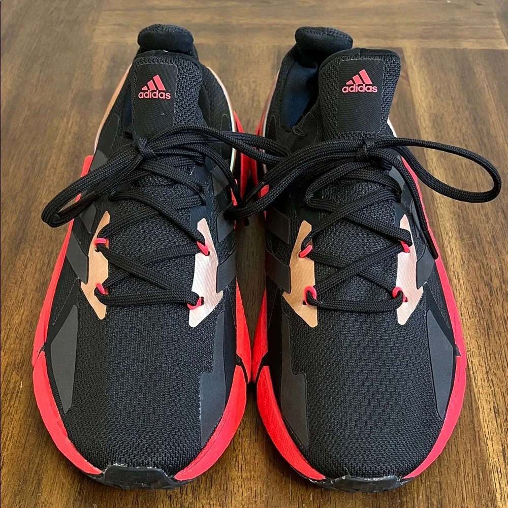 adidas X9000L4 Boost Running Black & Pink Athletic Shoes Mens Size 11 FW8389 - Picture 4 of 14